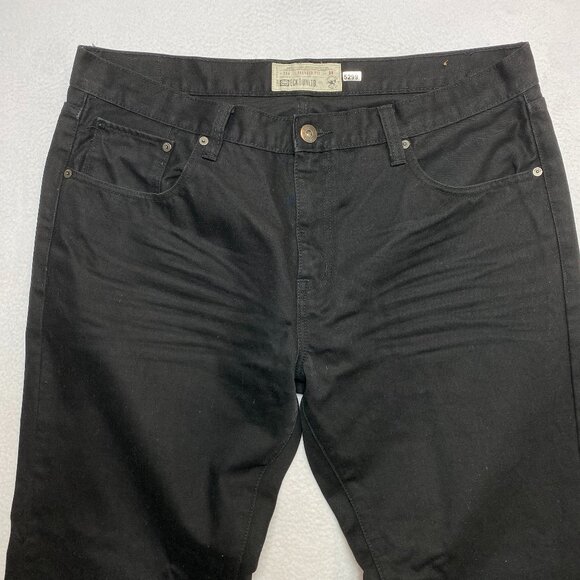 Ecko Unltd Jeans Men's 38 Black Denim Relaxed Fit No. 759 Pants